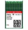 Groz Beckert MR2.5 134 SES NM 80 Size 12 Light Ball Point Needles for Elastic and Knitwear – Pack of 10 Groz Beckert MR2.5 134 SES NM 80 Size 12 Light Ball Point Needles for Elastic and Knitwear – Pack of 10