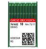 Groz Beckert DBXK5 GEBEDUR NM 75 Size 11 Embroidery Needles – Pack of 10