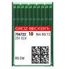 Groz Beckert 251 ELV Size 80 Blindstitch Needles with V-Blade and RS EM Point – Pack of 10 Groz Beckert 251 ELV Size 80 Blindstitch Needles with V-Blade and RS EM Point – Pack of 10