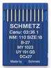 Schmetz B27 Size 110 industrial sewing machine needles pack of 10 for chainstitch machines