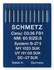 Schmetz B27 SUK Size 60 medium ball point industrial sewing machine needles pack of 10