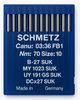 Schmetz B27 SUK Size 70 medium ball point industrial sewing machine needles pack of 10