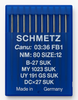 Schmetz B27 SUK Size 80 medium ball point industrial sewing machine needles pack of 10