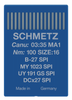 Schmetz B27 SPI Size 100 acute round point industrial sewing machine needles pack of 10