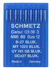 Schmetz B27 BLUK Size 80Teflon coated industrial sewing machine needles pack of 10