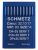 Schmetz 134-35 SERV 7 Size 90 industrial sewing machine needles pack of 10