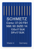 Schmetz 135x17 SUK Size 90 industrial sewing machine needles pack of 10 for knitwear and lockstitch machines