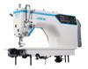 The new Jack A4F-DQ fully automatic industrial sewing machine for all types of materials.