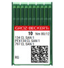 Groz Beckert 134 CL SAN 1 Size 80 NM 80 Size 12 Industrial Embroidery Needles for Leather, Caps, and Woven Fabrics – Pack of 10. Groz Beckert 134 CL SAN 1 Size 80 NM 80 Size 12 Industrial Embroidery Needles for Leather, Caps, and Woven Fabrics – Pack of 10.