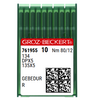 Groz Beckert 134 GEBEDUR NM 80 Size 12 Titanium Coated Sewing Machine Needles – Pack of 10. Groz Beckert 134 GEBEDUR NM 80 Size 12 Titanium Coated Sewing Machine Needles – Pack of 10.