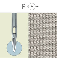 NORMAL ROUND POINT "R"
