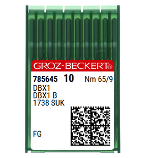 Groz Beckert 16X231 SUK Size 9 Medium Ball Point Needles – Pack of 10 for Elastic Fabrics Groz Beckert 16X231 SUK Size 9 Medium Ball Point Needles – Pack of 10 for Elastic Fabrics
