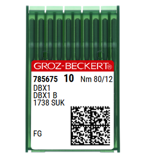 Groz Beckert 16X231 SUK Size 12 Medium Ball Point Needles for Elastic Fabrics – Pack of 10 Groz Beckert 16X231 SUK Size 12 Medium Ball Point Needles for Elastic Fabrics – Pack of 10
