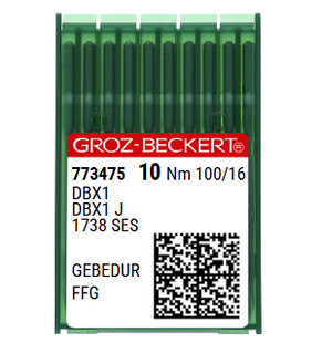 Groz Beckert GEBEDUR FFG Light Ball Point Size 16 Needles for Fine Knitwear – Pack of 10 Groz Beckert GEBEDUR FFG Light Ball Point Size 16 Needles for Fine Knitwear – Pack of 10