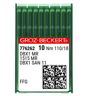 Groz Beckert MR4 16X95 SES NM 110 Size 18 Light Ball Point Sewing Machine Needles – Pack of 10 Groz Beckert MR4 16X95 SES NM 110 Size 18 Light Ball Point Sewing Machine Needles – Pack of 10