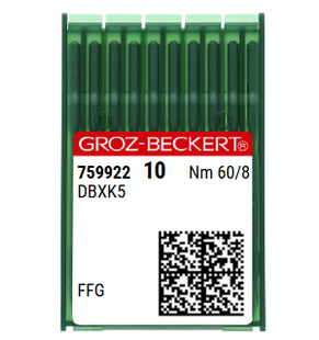 Groz Beckert DBXK5 FFG SES NM 60 Size 8 Embroidery Needles – Pack of 10 Groz Beckert DBXK5 FFG SES NM 60 Size 8 Embroidery Needles – Pack of 10