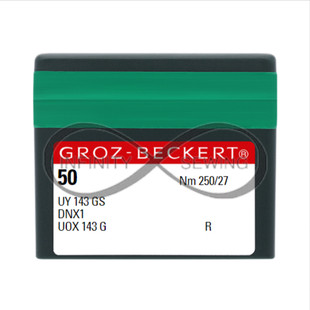 Groz-Beckert UY 143 GS/92X1/MY 1013 Size 250/27 Industrial Sewing Machine Needles Groz-Beckert UY 143 GS/92X1/MY 1013 Size 250/27 Industrial Sewing Machine Needles