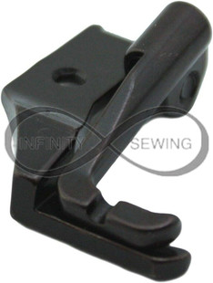 Left and Right Toe Zipper Foot Set designed for industrial sewing machines. Compatible with various models. Left and Right Toe Zipper Foot Set designed for industrial sewing machines. Compatible with various models.