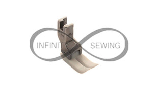 Teflon Foot for MT1NF industrial sewing machines. Effortlessly glide through vinyl and leather fabrics for professional results. Teflon Foot for MT1NF industrial sewing machines. Effortlessly glide through vinyl and leather fabrics for professional results.