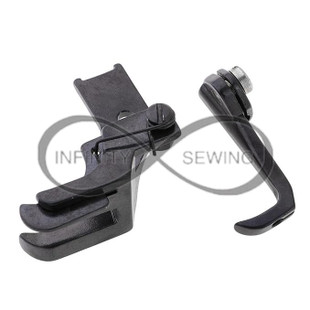 1/8 inch Topstitch Right Guide Feet Set, compatible with most flat-bed walking foot and cylinder arm industrial sewing machines. 1/8 inch Topstitch Right Guide Feet Set, compatible with most flat-bed walking foot and cylinder arm industrial sewing machines.