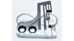 Needle plate designed high-quality for industrial overlock machines. Ensure perfect stitches every time with this genuine part, compatible with Brother models. Needle plate designed high-quality for industrial overlock machines. Ensure perfect stitches every time with this genuine part, compatible with Brother models.