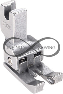 Steel Double Compensating Presser Foot for Industrial Sewing Machines - 1/16" (1.5MM). Crafted from durable steel, this foot ensures consistent right and left top stitching, enhancing your sewing efficiency. Part Number: 230 1/16" 1.5MM. Steel Double Compensating Presser Foot for Industrial Sewing Machines - 1/16" (1.5MM). Crafted from durable steel, this foot ensures consistent right and left top stitching, enhancing your sewing efficiency. Part Number: 230 1/16" 1.5MM.