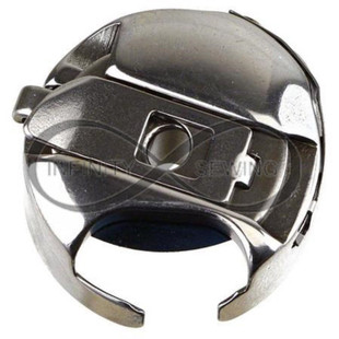 High-quality bobbin case for PFAFF sewing machines, showcasing its sturdy construction and precise design. Perfect for replacing worn or damaged bobbin cases, ensuring smooth stitching performance. High-quality bobbin case for PFAFF sewing machines, showcasing its sturdy construction and precise design. Perfect for replacing worn or damaged bobbin cases, ensuring smooth stitching performance.