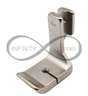 Sewing game with our Double Groove Piping Foot - 1/8" (3mm)! Perfect for industrial machines, it ensures precise stitching for all your piping needs. Sewing game with our Double Groove Piping Foot - 1/8" (3mm)! Perfect for industrial machines, it ensures precise stitching for all your piping needs.