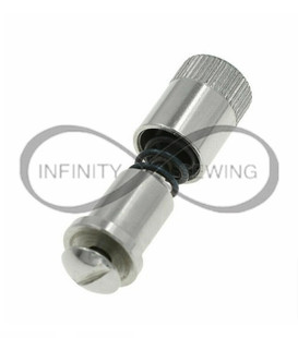 Easy & Quick Change Spring Foot Clamp! Designed for industrial machines, it allows for instant presser foot changes without the need for a screwdriver.