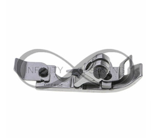 Presser Foot for 4-Thread Overlock Machines! Compatible with various models including SIRUBA, Juki, Jack, and PEGASUS, it ensures high-quality results. Presser Foot for 4-Thread Overlock Machines! Compatible with various models including SIRUBA, Juki, Jack, and PEGASUS, it ensures high-quality results.