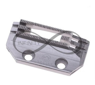 industrial straight stitch sewing machine with this 4-row feed dog for smoother and more precise stitching.