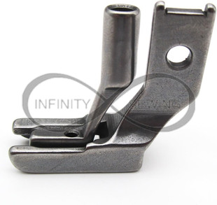 Outside and Inside Piping Foot shows its durable construction and precision engineering. Crafted for use with Pfaff 1245 industrial sewing machines, this foot accommodates a 5/32" 4MM wide piping cord with ease. Outside and Inside Piping Foot shows its durable construction and precision engineering. Crafted for use with Pfaff 1245 industrial sewing machines, this foot accommodates a 5/32" 4MM wide piping cord with ease.