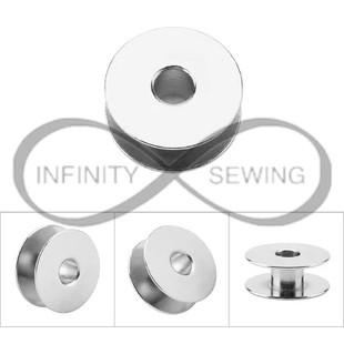 10 steel bobbins from Donvei. Expertly manufactured to meet industrial standards, these bobbins guarantee compatibility with various sewing machine models. 10 steel bobbins from Donvei. Expertly manufactured to meet industrial standards, these bobbins guarantee compatibility with various sewing machine models.