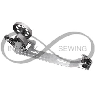 S14420220C=SB1612001 Bobbin Winder, meticulously crafted to fit Brother flat bed machines. With its smaller 62mm diameter drive wheel.