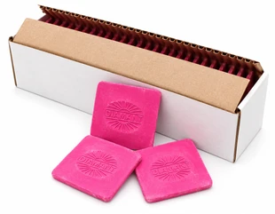 CH25R Argo red tailors chalk box of 25 professional fabric marking chalks