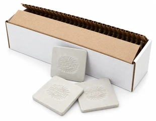 CH25W Argo white tailors chalk box of 25 professional fabric marking chalks