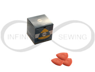 Elevate your sewing precision with our vibrant red tailors chalk, conveniently packaged in a set of 10 pieces. Featuring a triangular shape and thin-edged design, marking fabrics is effortless and precise, ensuring convenience and perfect results with every use.