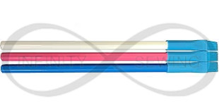 Sew Mate's 170mm Cloth Marking Pencils, designed for seamless fabric marking during stitching or embroidery. Crafted with a protective wooden covering, these pencils offer easy handling and precise marking, akin to traditional tailors chalk.