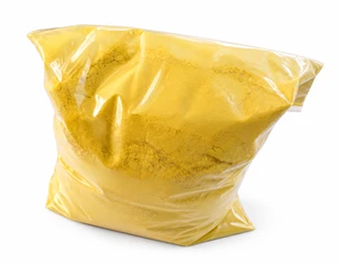 Argo yellow marking powder 1kg bag for professional textile and fabric marking