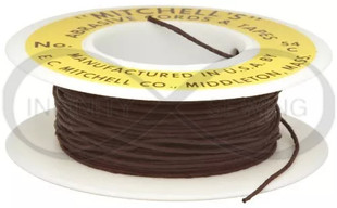 Mitchell's 54-C Crocus Polishing Cord. This durable and flexible 0.76mm cord is perfect for reaching tight spaces and delivering a flawless finish on metal, wood, and more.