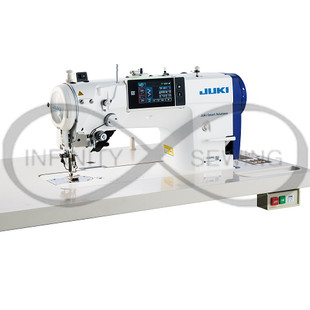 Juki LZ-2290CS-7, featuring a semi-dry head design and cutting-edge digital technology. Perfect for creating intricate patterns and maintaining high-quality stitching across various fabrics. Juki LZ-2290CS-7, featuring a semi-dry head design and cutting-edge digital technology. Perfect for creating intricate patterns and maintaining high-quality stitching across various fabrics.