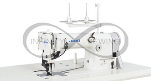 Juki MH-486-54U/PF3, a high-speed, 1-needle, double chainstitch machine designed for top-notch performance across various fabric weights. Featuring a bottom and variable top-feed mechanism, this machine effortlessly adapts to light, medium, and heavy materials, ensuring superior seam quality. Juki MH-486-54U/PF3, a high-speed, 1-needle, double chainstitch machine designed for top-notch performance across various fabric weights. Featuring a bottom and variable top-feed mechanism, this machine effortlessly adapts to light, medium, and heavy materials, ensuring superior seam quality.