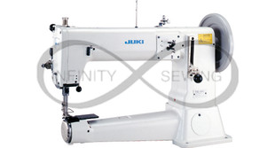 Juki TSC-441U in this frontal image. With its semi-long cylinder bed and large shuttle-hook, this sewing machine excels in handling extra-heavy-weight materials like bags, pouches, shoes, and seat belts Juki TSC-441U in this frontal image. With its semi-long cylinder bed and large shuttle-hook, this sewing machine excels in handling extra-heavy-weight materials like bags, pouches, shoes, and seat belts