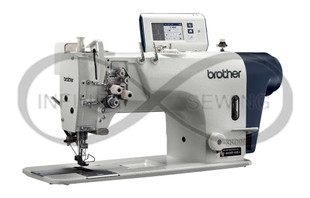 Brother T-8752D-S05-N64D Nexio twin needle lock stitcher offers cutting-edge features for enhanced sewing productivity. With a direct drive system, large hook, split needle bar, and thread trimmer, it includes a user-friendly color LCD touch panel and IoT capabilities. Brother T-8752D-S05-N64D Nexio twin needle lock stitcher offers cutting-edge features for enhanced sewing productivity. With a direct drive system, large hook, split needle bar, and thread trimmer, it includes a user-friendly color LCD touch panel and IoT capabilities.