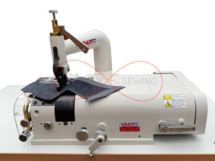 KF-801 Kraft Edge Skiving Machine – Industrial Leather Skiver Front View