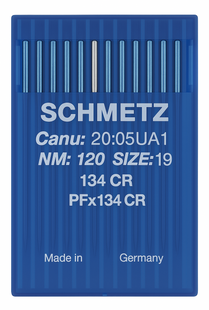 Schmetz 134 CR Size 120 Industrial Sewing Machine Needles Pack of 10 standard round point Schmetz 134 CR Size 120 Industrial Sewing Machine Needles Pack of 10 standard round point