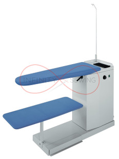 Comel BR/A Heated Vacuum Table – Professional ironing table with powerful vacuum motor and heated surface for a perfect finish.