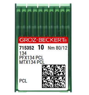Groz Beckert 134 PCL NM 80 Size 12 Leather Sewing Needles for Decorative Stitching – Pack of 10 Groz Beckert 134 PCL NM 80 Size 12 Leather Sewing Needles for Decorative Stitching – Pack of 10