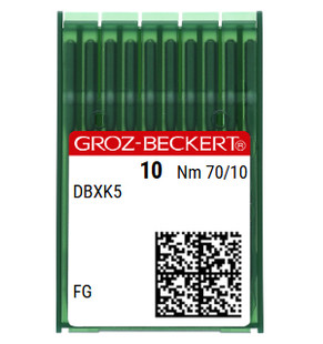 Groz Beckert DBXK5 FG SUK NM 70 Size 10 Medium Ball Point Embroidery Needles – Pack of 10 Groz Beckert DBXK5 FG SUK NM 70 Size 10 Medium Ball Point Embroidery Needles – Pack of 10