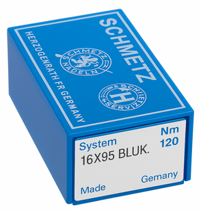 Schmetz 16X95 BLUK Size 120 Industrial Sewing Machine Needles Pack of 10 with Teflon coating for sticky and coated fabrics Schmetz 16X95 BLUK Size 120 Industrial Sewing Machine Needles Pack of 10 with Teflon coating for sticky and coated fabrics